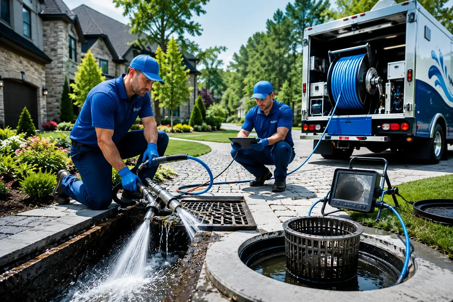 Local outdoor drain cleaning professionals in Thorp, WI